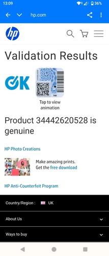 Genuine HP 305A Yellow Original LaserJet Toner Cartridge CE412A - 第 8/8 張圖片