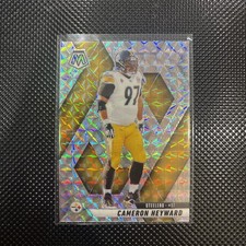 2025 Panini Mosaic Cam Heyward #172 Silver Mosaic Prizm Pittsburgh Steelers