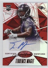 2015 Certified Signatures Mirror Red 11/75 Terrence Magee #CS-TM Auto 2z0