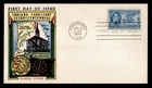 DR WHO 1950 FDC INDIANA TERRITORY ANIV FLUEGEL CACHET #996 R74406
