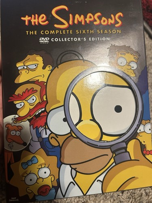 #ad Simpsons Season 6 DVD Rare Clean $49.95