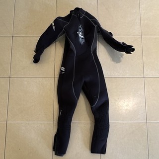 Beuchat Focea Comfort Lady 7mm Class A Diving Wetsuit Size 3 Black