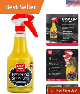 Best of Show 22oz Spray Wax - Durable Protection for Paint & Ceramic Coating