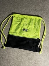 Under Armour UA Undeniable SackPack Drawstring Backpack Navy Blue and Grey