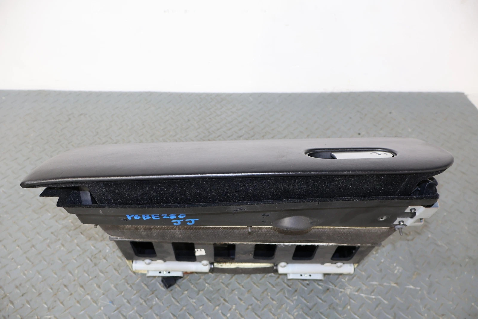 06-12 Bentley Flying Spur Interior Leather Glove Box Compartment Door (Black)
