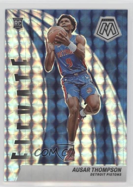 2023-24 Panini Mosaic Elevate Mosaic Prizm Ausar Thompson #10 Rookie RC g1d