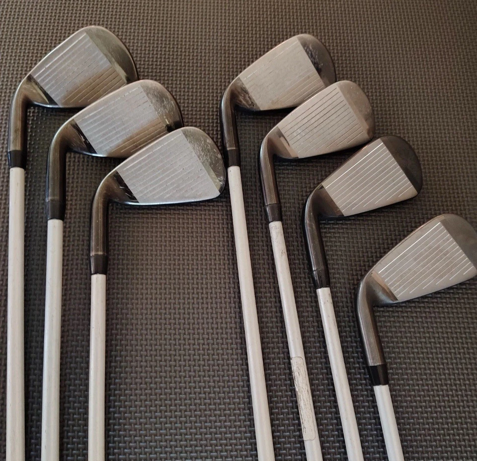 Adams XTD Iron Set 4-PW Matrix Ozik Program Q85 A Senior Flex RH New Lamkin Grip - Image 3 of 4