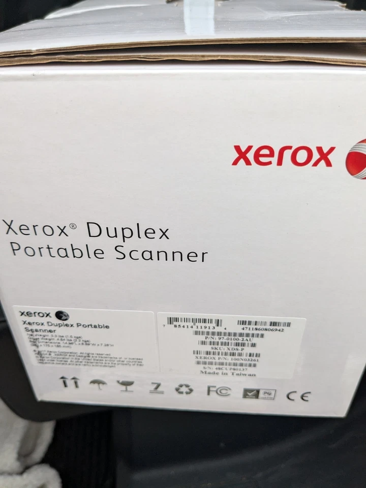 Xerox XDS-P Duplex Portable Scanner-NEW - Image 3 of 3