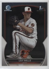 2023 Bowman Draft Chrome Refractor Levi Wells #BDC-92 11cz