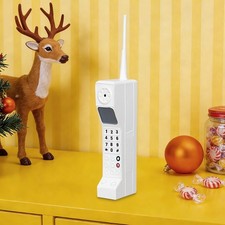 Retro Brick Cell Phone Ornament, Brick Mobile Phone Model, Vintage Mobile Phone