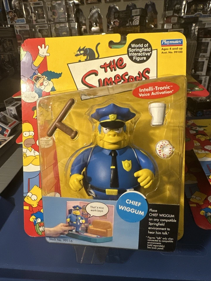 Playmates Toys Los Simpson Figuras Interactivas Varios Lote de 7 Nuevos Foto 3 de 4