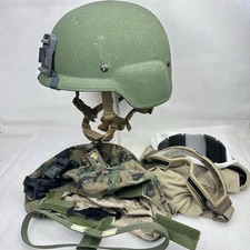 XL Extra Large MARPAT USMC LWH Lightweight Helmet Package Norotos ESS Marines