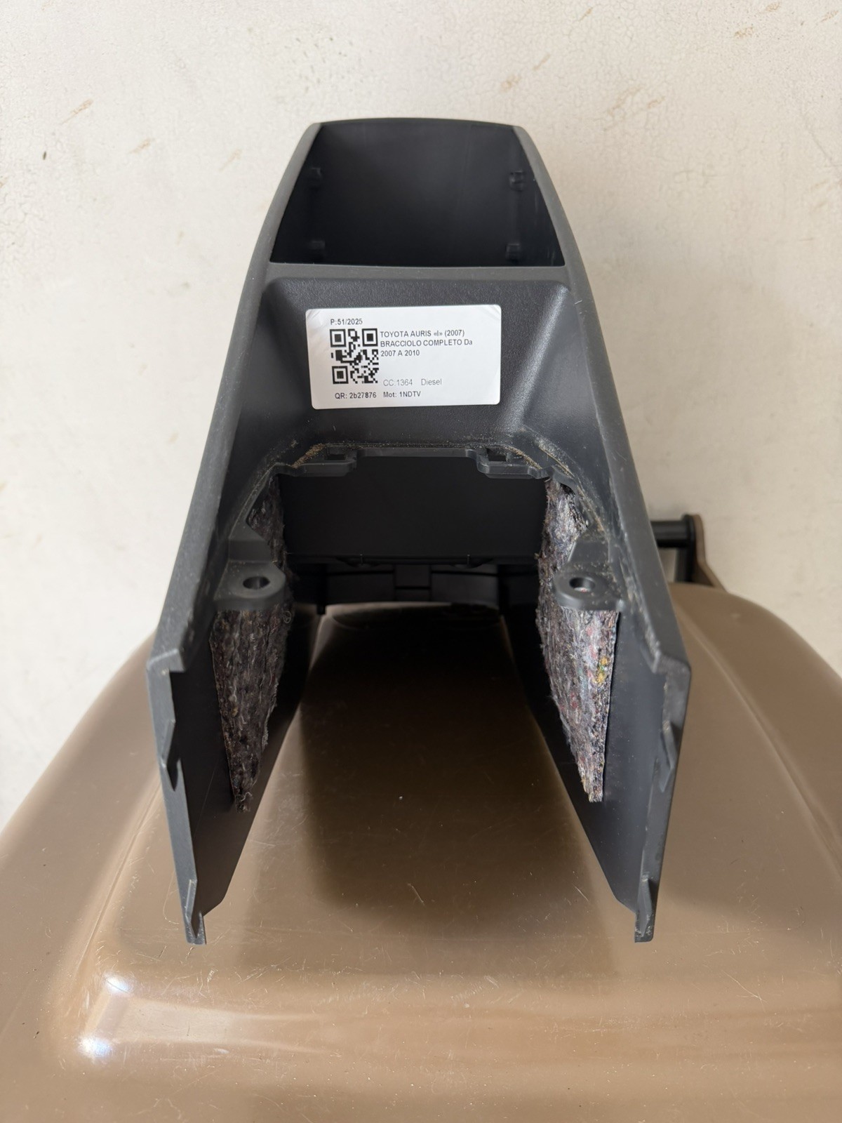 BRACCIOLO CENTRALE PER TOYOTA Auris Serie (E150) 58911-02200 (07 12)