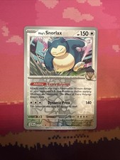 Pokemon Card Hop's Snorlax Journey Together Reverse Holo Rare 117/159 Near Mint