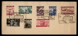 DR WHO 1943 POLAND FDC WWII MILITARY R76684