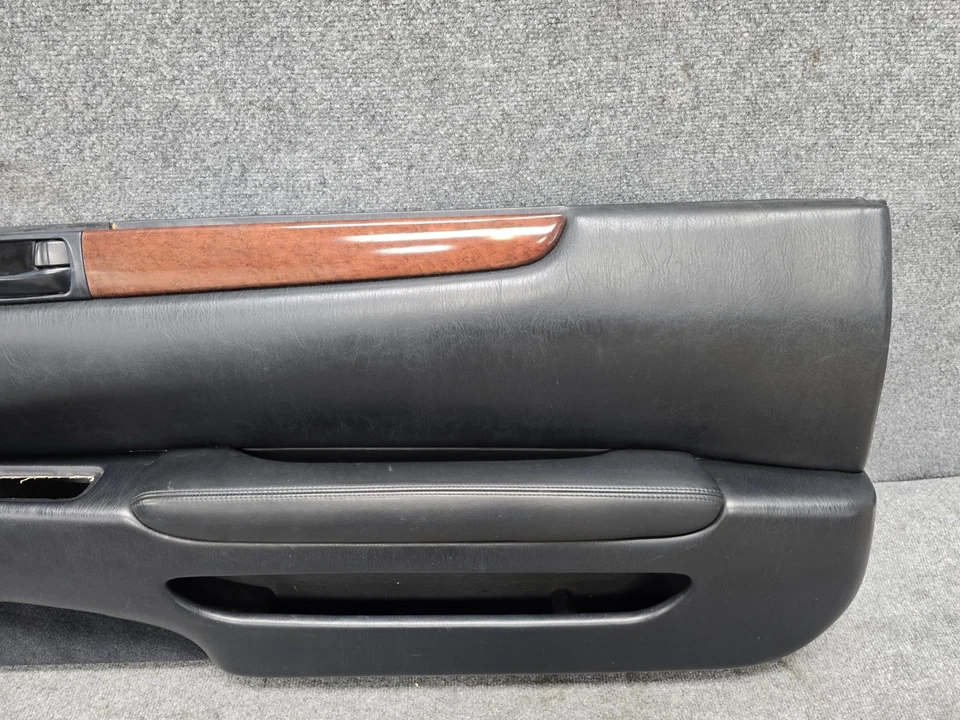 LEXUS 92-00 SC300 SC400 OEM INTERIOR DELANTERO DERECHO NEGRO PANEL PUERTA MOLDURA CUBIERTA Foto 4 de 4