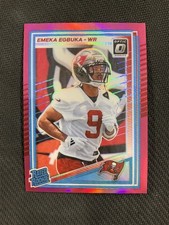 2025 Donruss Optic #265 Emeka Egbuka Pink Tampa Bay Buccaneers
