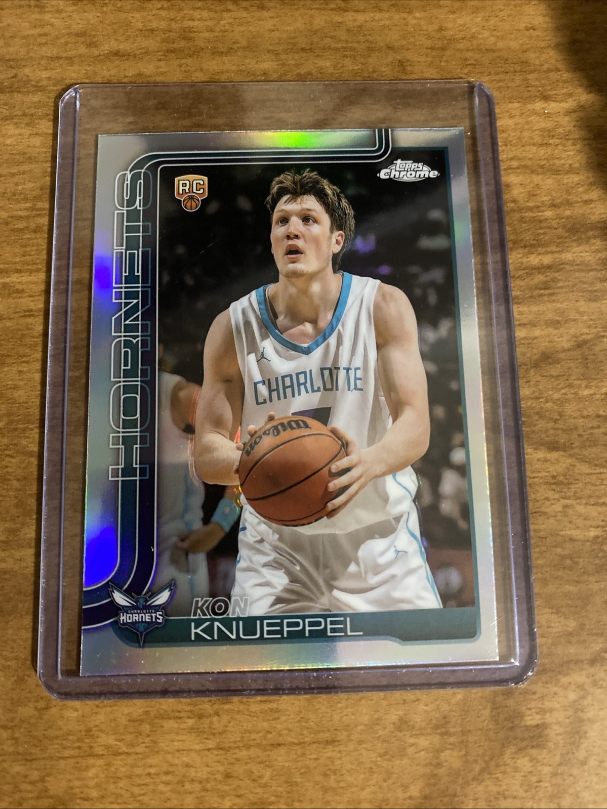 2025-26 Topps Chrome - Kon Knueppel #254 Refractor (RC)