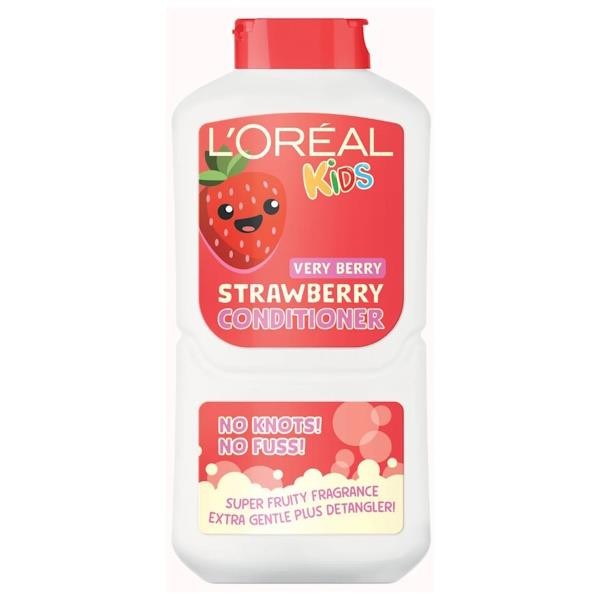 6 x L'Oreal Kids Very Berry Strawberry Conditioner 310ml