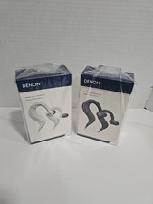 Denon AH-C160W Premium Sound 2 Pack Bluetooth Sport Headphones Bundle NEW