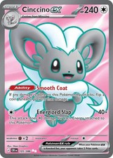 Cinccino ex 105/086 Me04: Chaos Rising Holo