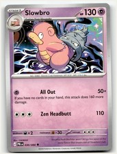 Pokemon Slowbro 030/084 Pitch Black EN Non-Holo NM