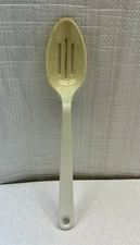 Tailor Made Products Slotted Spoon White Plastic 11 1/2"