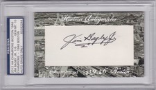 Jim Bagby Jr. Boston Red Sox 2012 HA PSA DNA Auto 10 1946 World Series 2t AS
