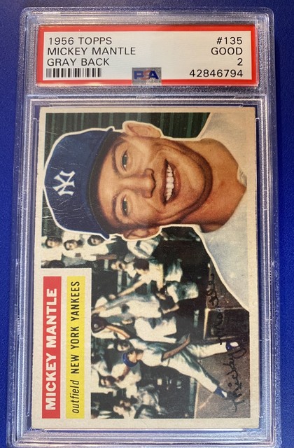 Mickey Mantle 1956 Topps Topps
