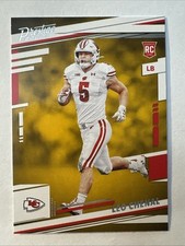 2022 Panini Prestige Leo Chenal RC #371 Kansas City Chiefs