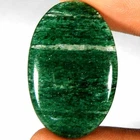 22.35Cts100%Natural Green Aventurine Oval Cabochon Loose Gemstone