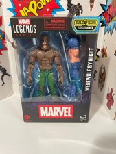 marvel legends man thing werewolf by night unopened