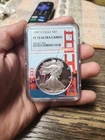 1989-S Proof Silver Eagle 1 oz NGC Golden Gate Bridge NGC PF70