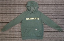 Carhartt Women  s M 8-10 Relaxed Fit Green Hoodie