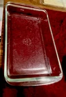 Vintage Pyrex 232 Clear Glass Baking Dish Rectangular Casserole 13”x7.5”x2” USA