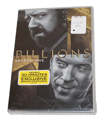 Billions DVD Season 1 One 2016 Special Features Damian Lewis Maggie Siff