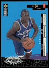 Tony Delk 1996-97 Collector's Choice #C3 (VAR C3b) Crash Game Silver April 7-13