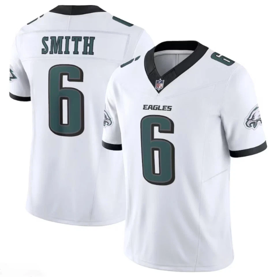Men's  Eagless #6 DeVonta Smith  Jersey All Stitched Jersey