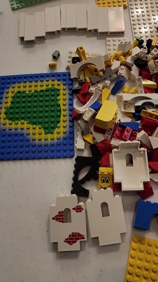 VINTAGE 80s 90s LEGO SET collection BOXES+MANUALS+Poolside