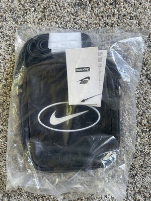 Supreme®/Nike® Leather Shoulder Bag Style: Black SS25 | eBay