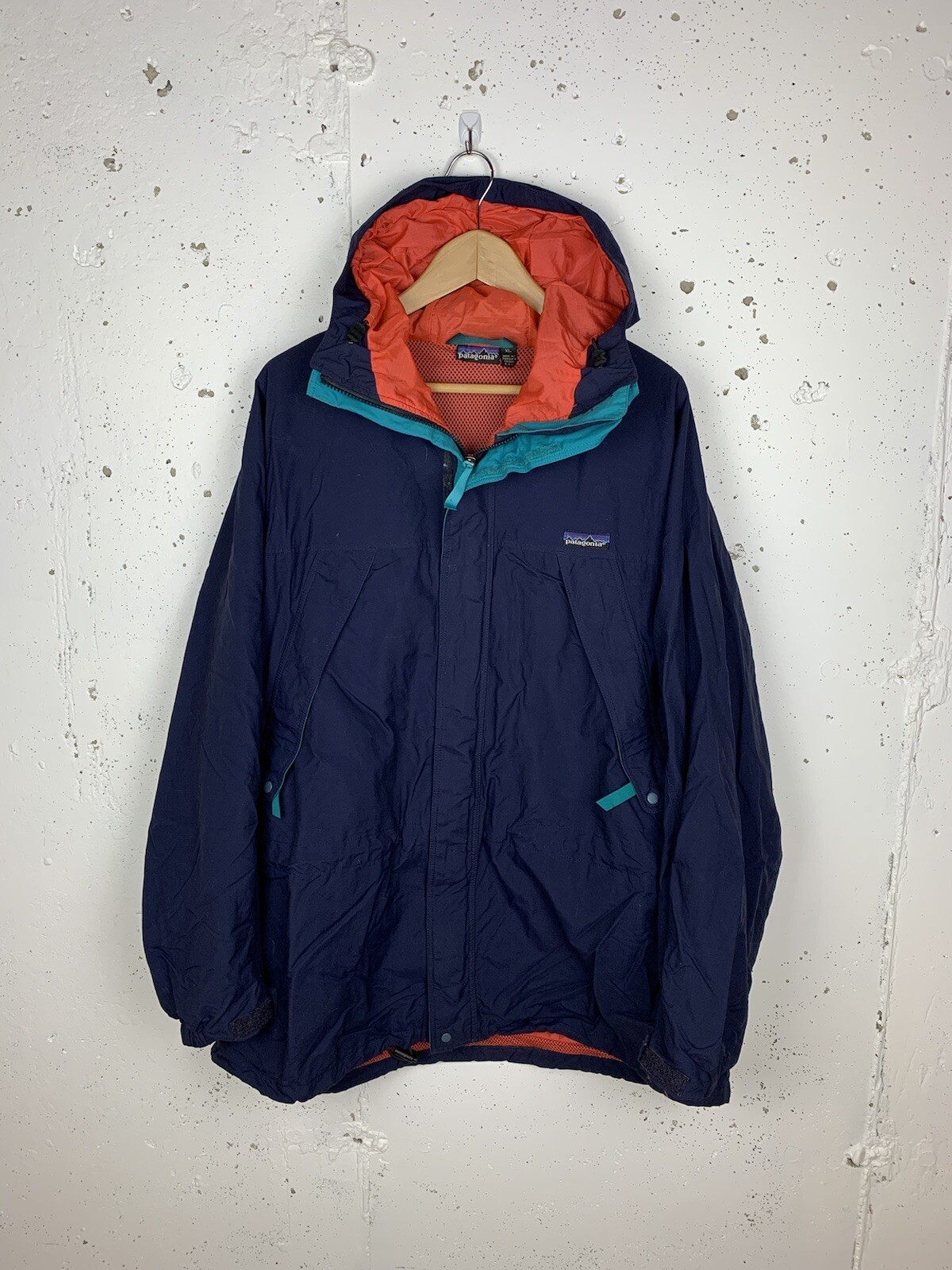 SEE SEE NYLON FLEECE HOODY JACKET XL-