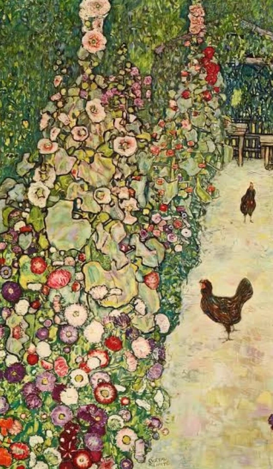 Pintura al óleo sobre lienzo firmada por Gustav Klimt en Art Nouveau. Foto 3 de 4