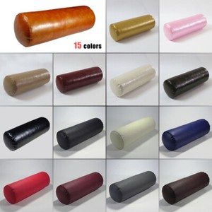 long leather pillow