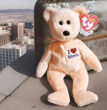 Ty Beanie Baby - I ❤️ Atlanta - The Bear - Trade Show Exclusive