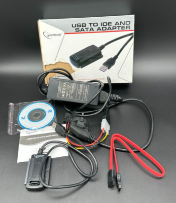 Gembird Adapter USB auf SATA/IDE - bedient 1x HDD 2,5''/3,5'' - gebraucht -mit OVP