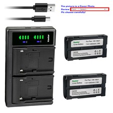 Kastar Battery LTD2 USB Charger for JVC BN-V812U BN-V814U GR-DVM1 GR-DVM1DU