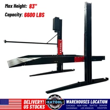 KATOOL 6600lbs 83 Inch Double Deck 2 Post Auto Lift Truck Hoist Lift