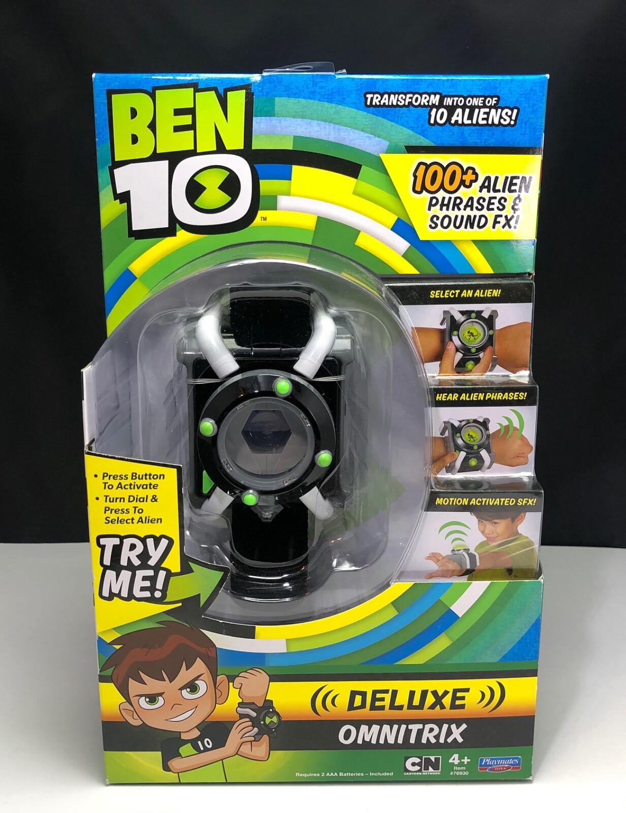 ben 10 deluxe omnitrix role play watch
