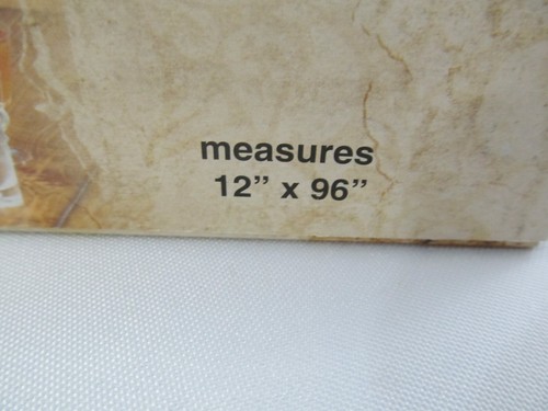 NIB Western Moments Faux Suede and Cowhide Table Runner 12 X 96 Brown - Picture 11 of 12