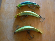 2 Luhr-Jensen Kwikfish K15 Rattle Lures, & 1 Brad's Killerfish KF15 Rattle Lure